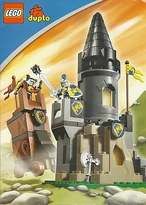 Mua Lego Duplo 4779 Tòa tháp Phòng thủ Bé trai và Bé gái Tàu lắp ráp Mô hình ô tô Xếp hình Khối xây dựng - Khác