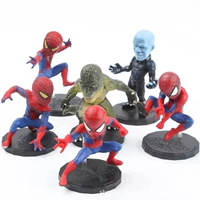 Phiên bản Q của Marvel Hero Spider-Man 2 đồ chơi anh hùng trở lại mô hình búp bê trang trí phụ kiện xe hơi - Khác do choi tre em