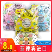 Biscuits сэндвич с макароном Ococo 376G Установленная десертная филиппинская сеть Food Food Network Red Mini Biscuits