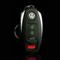 Volkswagen chìa khóa xe USB sạc sáng tạo năng lượng nhẹ hơn tiết kiệm sạc thuốc lá nhẹ hơn windproof móc chìa khóa quẹt dupont