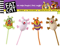 Качество экспорта с мышиной мыши Nor -Cartoon, Organic Cat Mint Toy Single сингл