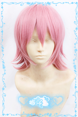 taobao agent Diamond fuchsia wig, cosplay