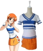 Tùy chỉnh 
            trang phục mùa hè của One Piece Nami Cosplay anime trang phục nữ từ hai năm trước