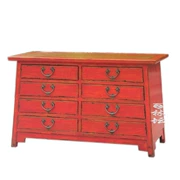 Bắc Kinh Bailintan 8 ngăn kéo lock tủ khóa gỗ hiên Tủ lưu trữ ghế gỗ rắn đồ gỗ đỏ