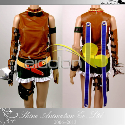taobao agent FF/Final Fantasy 12 Like RIKKU 50 % off promotion cosplay clothing real shots