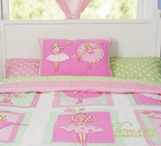 Công chúa giường ※ "múa ba lê" dual-sử dụng bằng tay quilting là đơn đôi - Bộ đồ giường trẻ em