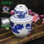 Jingdezhen gốm retro màu xanh và trắng ấm rượu vang ấm rượu vang trắng rượu vang vàng rượu vang ấm đặt lẩu nhà - Rượu vang phụ kiện rượu vang