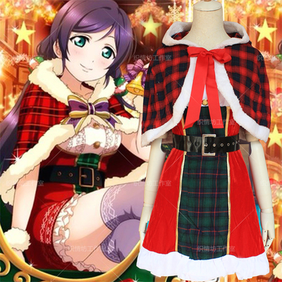 taobao agent Spot cosplay Anime clothing maid Christmas dress love live
