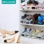 露 Tích hợp giá giày đôi phòng khách tủ giày khung giày Không gian gia đình giá lưu trữ giày đơn giản - Kệ kệ gỗ treo tường đẹp