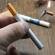 Cá tính nhỏ kim loại siêu mỏng khói thuốc lá hình dạng sáng tạo mở lửa bơm hơi nhẹ hơn