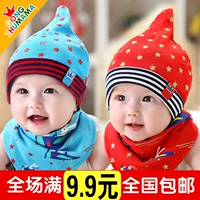 Осенний детский монстр, шарф, детская кепка подходит для мужчин и женщин с капюшоном, в корейском стиле