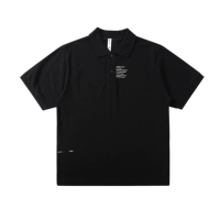 REFLCTIVE 2018SS nguyên bản thương hiệu đường phố in chữ rắn màu lỏng lẻo cotton ngắn tay áo polo áo thun nam đẹp