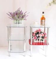 Современный и минималистичный модный квадратный стеклянный диван