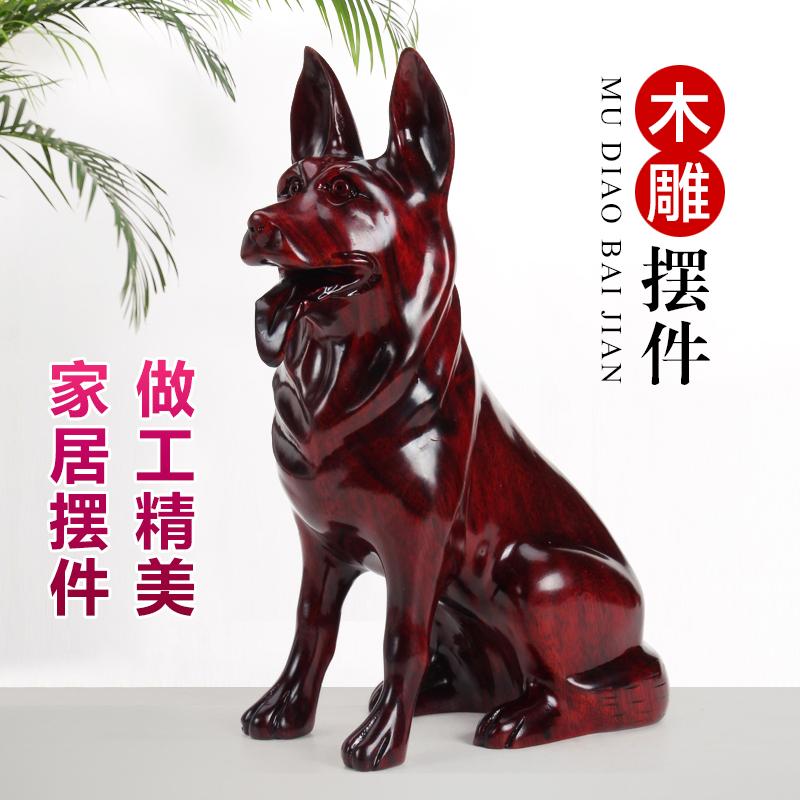 黑檀木雕吉祥如意大象物件紅木實木鎮宅辟邪家居風水擺件開業禮品