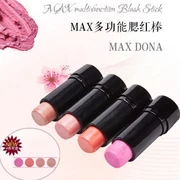 Vận chuyển chất lượng truy cập đích thực hot Maxdona blush stick ngọt ngào blush blush cream để tạo ra một màu sắc tốt