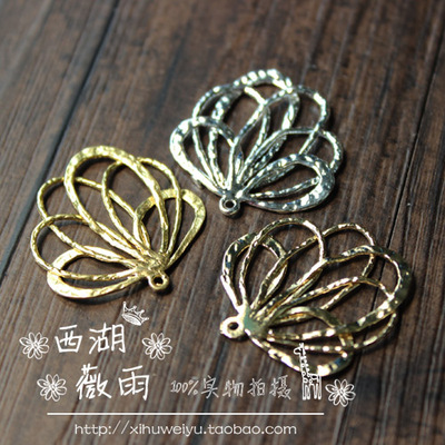 taobao agent Brass Chinese hairpin, accessory, 25×27mm