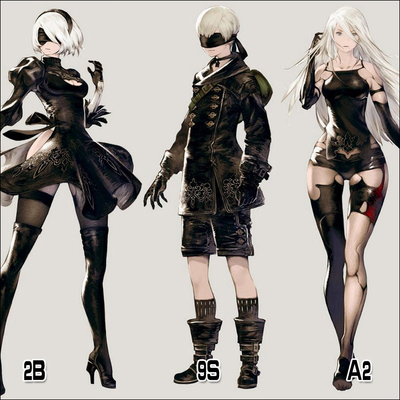 taobao agent [Rabbit Dimension] Neil: Machinery Legion 2B 9S A2 COS wig