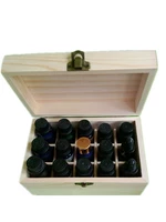 Органайзер для эфирных масел, деревянная коробка для хранения, тара, 15 мл, подарок на день рождения