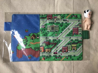Hobonichi 2015 Mother Pixel Scenic A6 Новое распаковка с ПВХ с подушками
