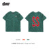 Sview thiết kế ban đầu logo thư vá thêu áo sơ mi ngắn tay áo mùa hè cardigan bóng chày vest Đồng phục bóng chày
