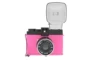 Máy ảnh LOMO DianaF + hồng Mr.Pin Diana 120 máy ảnh retro biến Polaroid instax mini fujifilm