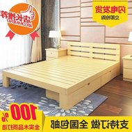 Cung cấp hướng dẫn cài đặt video 1,5 m thông giường đôi 1,8 giường cũi rắn giường trẻ em giường 1 giường đặc biệt loại
