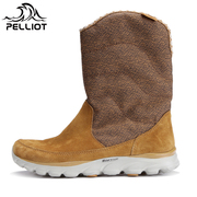 Pháp Pelliot và ngoài trời tuyết khởi động nữ non-slip thoải mái cộng với nhung casual boots dài ấm cao của phụ nữ khởi động
