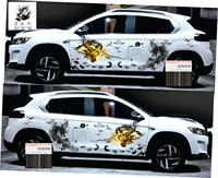 Наклейки на автомобиль BAIC Huansu S3, наклейки на тело тотема китайского дракона, специальные декоративные модифицированные наклейки на автомобиль S2