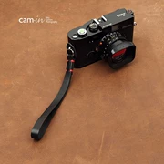 Cam-in lớp đầu tiên da kỹ thuật số máy ảnh DSLR dây đeo cổ tay da micro máy ảnh đơn dây đeo tay WS009 - Phụ kiện máy ảnh DSLR / đơn
