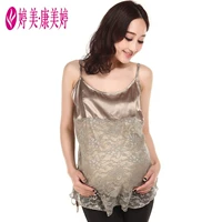 Ting Meikang Mei Ting Phù hợp với bức xạ bà bầu chính hãng chống bức xạ sợi bạc dây đeo phụ nữ mang thai quần áo bảo vệ bức xạ shop quần áo bảo bệ bức xạ