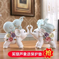 Elephant Trang Trí Home Tủ Rượu Gia Đình Trang Trí Phòng Khách Trong Nhà Trang Trí Phòng Ngủ Phòng Thủ Công Nhỏ Sáng Tạo trang trí phòng khách đẹp