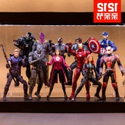 Chính hãng Marvel Captain America 3 Phiên bản điện ảnh Captain America Avengers League Model Model Doll Super Movizable - Capsule Đồ chơi / Búp bê / BJD / Đồ chơi binh sĩ