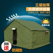 Lều di động mùa đông lĩnh vực quân sự dày lên xây dựng trang web kỹ thuật vải tán để xây dựng một ngôi nhà tranh - Lều / mái hiên / phụ kiện lều