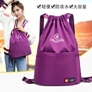 Nam và nữ chùm túi rút túi ánh sáng lớn gấp túi lưu trữ DrawString ba lô khiêu vũ túi thể thao du lịch ba lô