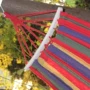 Vải võng với vòng lưới võng đu cây giường ngoài trời trong nhà đồ nội thất giải trí bộ bàn ghế uống trà ngoài trời