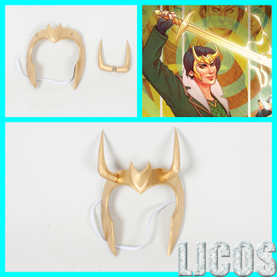 taobao agent 【LJCOS】 Golden hair accessory, helmet, props, cosplay