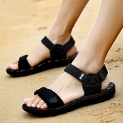 Giày sandal da nam mùa hè 2017 thủy triều phiên bản Hàn Quốc mới của đôi uyên ương