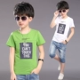 15 chàng trai 7 mùa hè 8 trẻ em 9 áo sơ mi ngắn tay 10 chàng trai 'mặc 4 học sinh 6-12 tuổi T-shirt đẹp trai quần áo áo thun bé gái đẹp