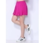 Jinguan thể thao váy ngắn nữ mùa hè Hàn Quốc lụa quần vợt váy thể thao chạy váy quần vuông nhảy nhóm quần áo - Trang phục thể thao bộ gió adidas nữ