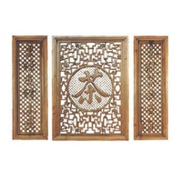 Dongyang khắc gỗ cổ gỗ mặt dây chuyền hoa cửa sổ lưới phân vùng màn hình hiên phong cách Trung Quốc tường tại chỗ đặc biệt cung cấp khung cửa gỗ