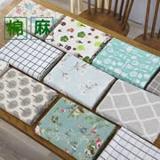 nghệ thuật sáng tạo bông khăn trải bàn khăn trải bàn khăn trải bàn mat bảng hiện đại nhỏ gọn nhỏ tươi hình chữ nhật bàn cà phê vải - Khăn trải bàn