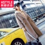 Nhà quần áo Handu 2017 Áo khoác nữ mùa đông mới của Hàn Quốc áo khoác len dài nữ IG7597 - Áo Hàn Quốc áo dạ đẹp mùa đông 2020