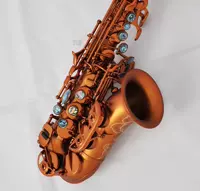 Mua sắm Saxophone Cà phê Uốn cong Treble Gió Bb Khắc mới Nhạc cụ phương Tây Nhạc cụ Saxophone giá đàn nguyệt