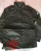 Lingying cơ sở K820 quân đội nước ngoài ngoài trời mặc quân đội màu xanh lá cây bông phù hợp với quần áo thoáng khí mùa hè quần áo làm việc - Những người đam mê quân sự hàng may mặc / sản phẩm quạt quân đội