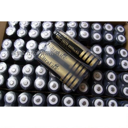 Poly Head 18650 Литийная батарея 3,7V4000Maled Frashlight 18650 Зарядка лития со стальным печатным платой.