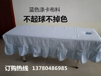 Bán hàng trực tiếp tùy chỉnh với lỗ massage giường bao gồm giường massage với lỗ vật lý trị liệu giường phòng khám giường làm đẹp tấm trải giường ga phủ giường spa