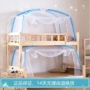 ký túc xá sinh viên lưới bunk cụm giường lây lan Yurt lưới 1,2 m dây kéo khung phòng ngủ giường đơn - Lưới chống muỗi mùng ngủ giăng dây