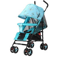 Xe đẩy em bé Oubao siêu nhẹ di động có thể ngồi ngả trẻ em xe đẩy trẻ em xe đẩy bb ô - Xe đẩy / Đi bộ xe đẩy gấp gọn