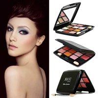 Các đối tượng 9.9 nhân dân tệ vận chuyển trái đất màu 12 màu eyeshadow matte ngọc trai eyeshadow thế hệ thứ hai nude trang điểm bóng mắt với bàn chải phấn nhũ