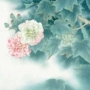 Su thêu thêu kit DIY người mới bắt đầu vẽ tranh trang trí hoa nhút nhát tranh 30 * 30CM tranh thêu bình hoa